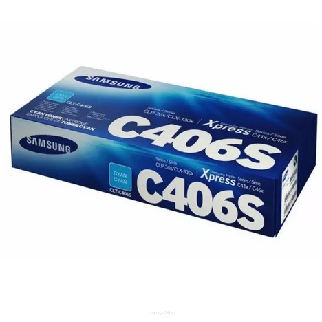 SAMSUNG toner ST984A CLTC406S oryginalny cyan 1000 stron