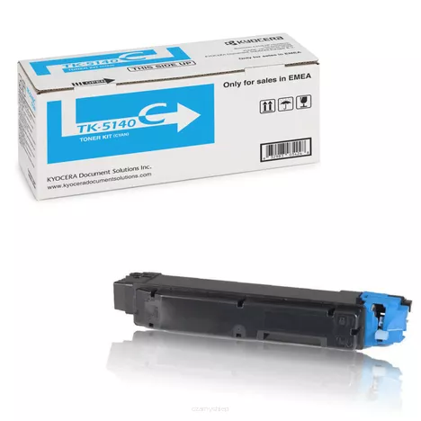 KYOCERA toner TK5140C 1T02NRCNL0 cyan oryginalny 5000 stron