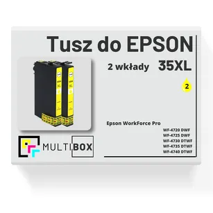 Tusz do EPSON 35XL T3594 C13T35934010 2-pak yellow zamiennik Multibox