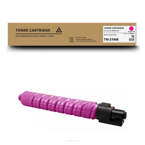 Toner do KONICA MINOLTA TN216M Bizhub C220 C280 A11G351 Magenta Zamiennik