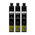 3-PAK Multibox Tusz do EPSON T1281 C13T12814010 black zamiennik - 2
