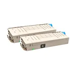 2-PAK Multibox Toner do OKI MC760 MC770 MC780 45396304 black zamiennik - 3