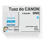 2-PAK Multibox Tusz do CANON GI50C cyan zamiennik - 2