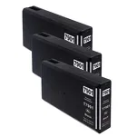 3-PAK Multibox Tusz do EPSON 79XL T7901 C13T79014010 black zamiennik - 2
