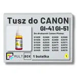 Tusz do CANON GI41Y GI51Y yellow zamiennik Multibox - 2
