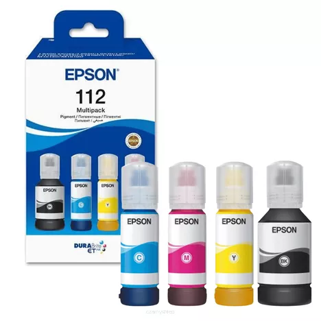 EPSON tusz 112 T06C C13T06C64A oryginalny CMYK 127ml + 3x 70ml 4-pak
