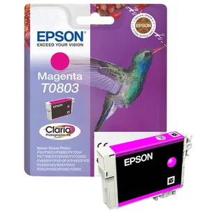 Epson tusz T0803 C13T08034011 oryginalny magenta