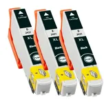 3-PAK Multibox Tusz do EPSON 24XL T2431 C13T24314010 black zamiennik - 2