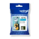BROTHER tusz LC421XLC oryginalny cyan 500 stron - 2