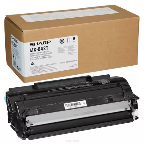 SHARP toner MXB42T oryginalny black 20000 stron