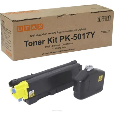 TRIUMPH ADLER UTAX toner PK5017Y 1T02TVAUT0 yellow oryginalny 6000 stron
