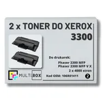 2-PAK Multibox Toner do XEROX 3300 106R01411 4K zamiennik - 2