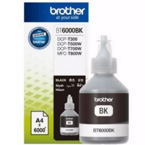 BROTHER tusz BT6000BK oryginalny czarny 6000 stron