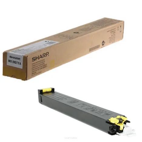 SHARP toner MX31GTYA yellow oryginalny 15000 stron