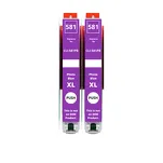 2-PAK Multibox Tusz do CANON CLI581PBXL photo blue zamiennik - 2