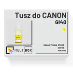 Tusz do CANON GI40Y yellow zamiennik Multibox - 2
