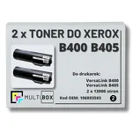 2-PAK Multibox Toner do XEROX B400 B405 106R03583 13.9K zamiennik - 2