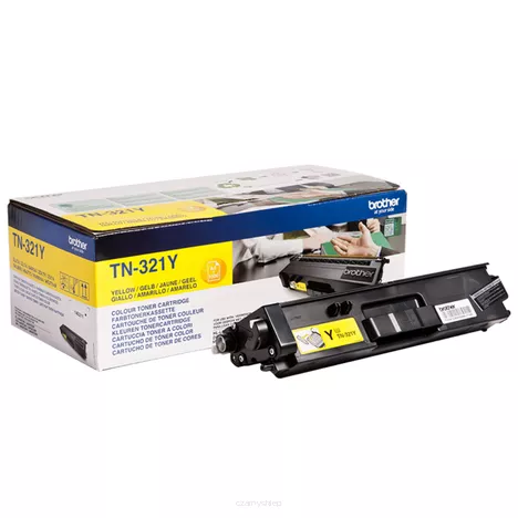 Brother toner TN321Y oryginalny yellow