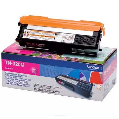 Brother toner TN320M oryginalny magenta
