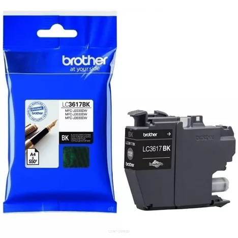 BROTHER tusz LC3617BK oryginalny czarny 550 stron