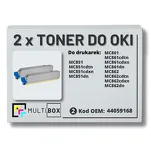 2-PAK Multibox Toner do OKI MC851 MC861 MC862 44059168 black zamiennik - 2