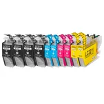 10-PAK Multibox Tusz do BROTHER LC3211 - 2
