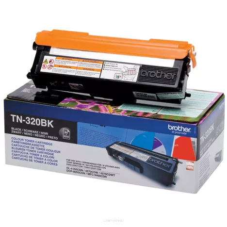 Brother toner TN320BK oryginalny black