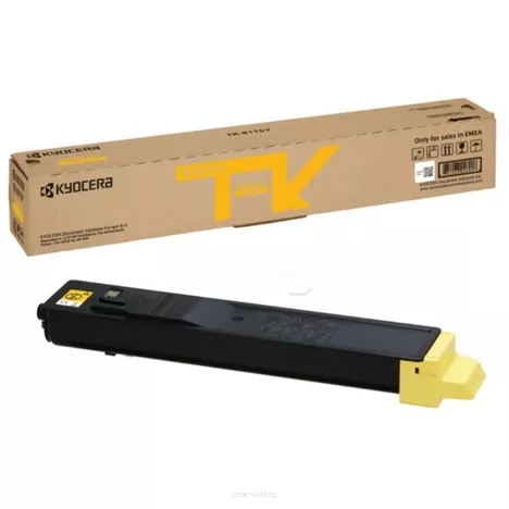 KYOCERA toner TK8115Y 1T02P3ANL0 yellow oryginalny 6000 stron