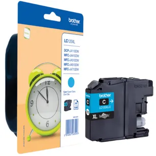 BROTHER tusz LC125XLC oryginalny cyan 1200 stron
