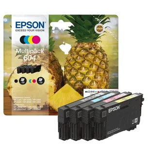 Epson tusz 604XL T10H6 C13T10H64010 oryginalny 4-pak cyan / magenta / yellow / black