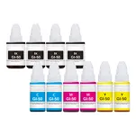 10-PAK Multibox Tusz do CANON GI50 black / cyan / magenta / yellow zamiennik - 3