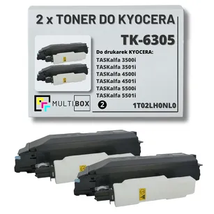 2-PAK Multibox Toner do KYOCERA TK6305 1T02LH0NL0 TASKALFA 3500 4500 5500 2x35.0K zamiennik