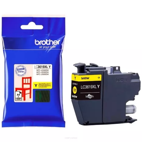 BROTHER tusz LC3619XLY oryginalny yellow 1500 stron