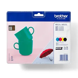 BROTHER tusz LC227XLVALBP oryginalny 4-pak CMYK 4x1200 stron