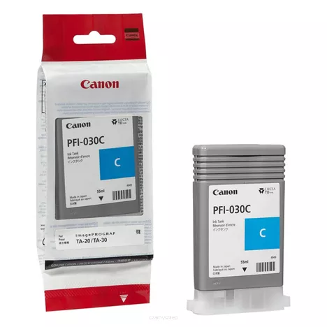 CANON tusz PFI030C 3490C001 oryginalny cyan 55ml