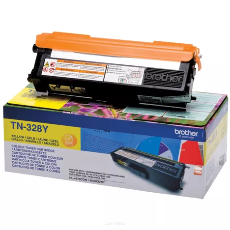 Brother toner TN328Y oryginalny yellow