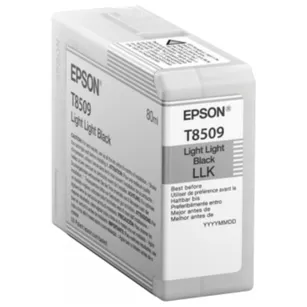 Epson tusz T8509 C13T850900 oryginalny light light black