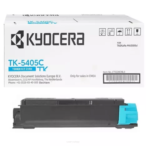 KYOCERA toner TK5405C 1T02Z6CNL0 oryginalny cyan 10000 stron