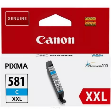 Canon oryginalny tusz CLI581C XXL 1995C001 cyan