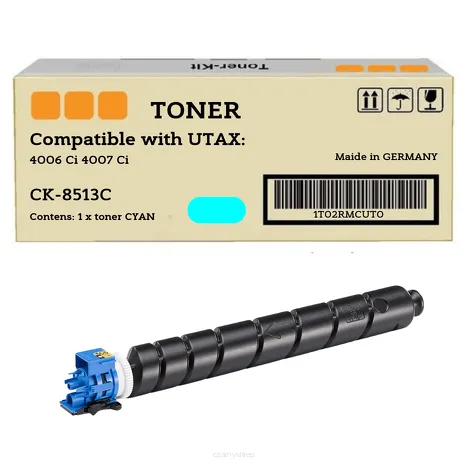 Toner do UTAX CK8513C 1T02RMCUT0 cyan zamiennik 20.0K