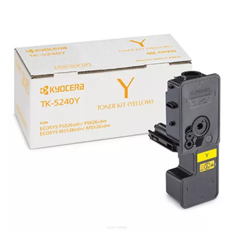 KYOCERA toner TK5240Y 1T02R7ANL0 yellow oryginalny 3000 stron