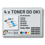 4-PAK Multibox Toner do OKI C301 C321 MC332 MC342 black/cyan/magenta/yellow zamiennik - 2