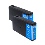 2-PAK Multibox Tusz do EPSON 79XL T7902 C13T79024010 cyan zamiennik - 2