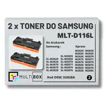 2-PAK Multibox Toner do SAMSUNG M2625 MLTD116L SU828A 3K Zamiennik - 2