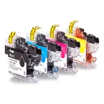 4-PAK Multibox Tusz do BROTHER LC3211 - 2