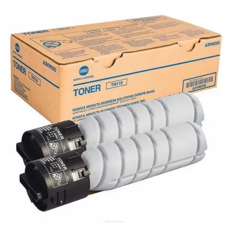 KONICA MINOLTA toner TN118 A3VW050 czarny oryginalny 2 x 12000 stron