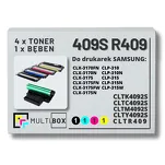 5-PAK Multibox 4x Toner + 1x Bęben do SAMSUNG 409S CLTR409 CLP310 CLP315 CLX3170 2K/1K/24K CMYK zamiennik - 2