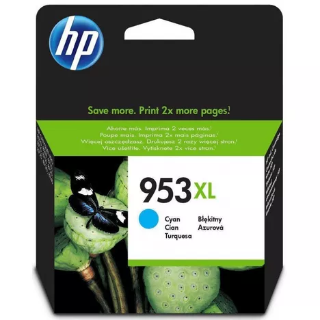 HP 953XL tusz F6U16AE oryginalny cyan