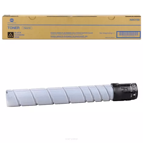KONICA MINOLTA toner TN221K A8K3150 czarny oryginalny 24000 stron