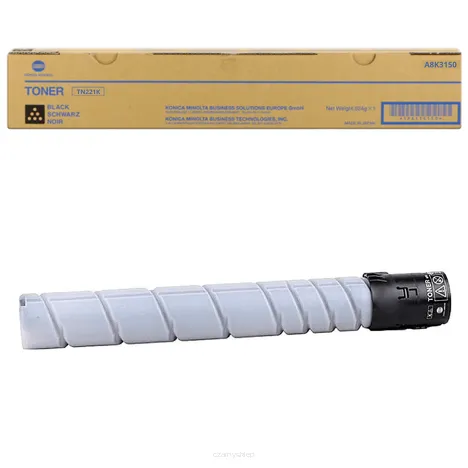 KONICA MINOLTA toner TN221K A8K3150 czarny oryginalny 24000 stron